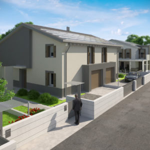 Case singole e bifamiliari in vendita a Albaredo di Vedelago, via Gazzie