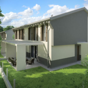 Case singole e bifamiliari in vendita a Albaredo di Vedelago, via Gazzie