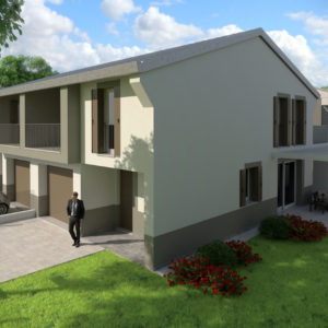 Case singole e bifamiliari in vendita a Albaredo di Vedelago, via Gazzie